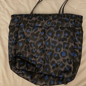 MZ Wallace Bowery Quattro Tote leopard print